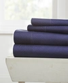 Ienjoy Home The Boho & Beyond Premium Ultra Soft Pattern 4-pc. Sheet Set, California King In Navy Hearts