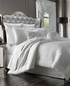 J Queen New York Astoria Queen 4-pc. Comforter Set Bedding In White