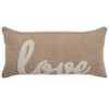 RIZZY HOME TYPOGRAPHY POLYESTER FILLED DECORATIVE PILLOW, 11" X 21"