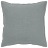 RIZZY HOME SOLID POLYESTER FILLED DECORATIVE PILLOW, 20" X 20"