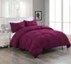 LOTUS HOME PINTUCK COMFORTER MINI SET WITH WATER AND STAIN RESISTANCE