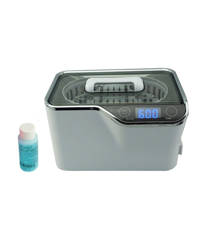 Isonic Cds100 Digital Ultrasonic Cleaner With Touch-sensing Controls In White