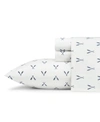 Eddie Bauer Eddies Oar Cotton Full Sheet Set Bedding In Oar
