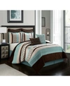 Nanshing Sydney 8-piece Queen Comforter Set Bedding In Multi