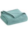 VELLUX BRUSHED MICROFLEECE TWIN BLANKET