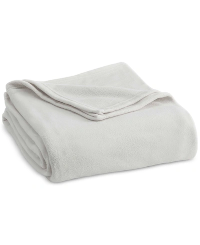 Vellux Brushed Microfleece King Blanket Bedding In Winter White