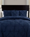 Vcny Home 4-piece Carmen Bedding Set In Navy