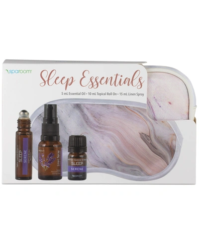 Sparoom Sleep Essentials Kit In Pink Marble