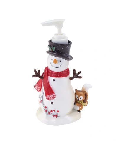 Avanti Friends Gather Holiday Resin Soap/lotion Pump In Multi