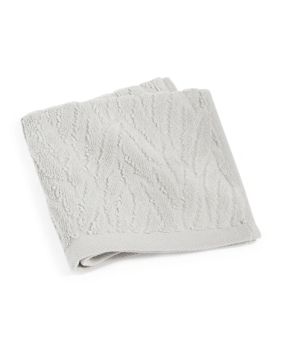Hotel Collection Turkish Vestige Wash Towel, Created For Macy's Bedding In Steel