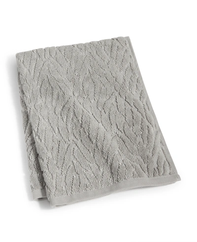Hotel Collection Turkish Vestige Hand Towel, Created For Macy's Bedding In Steel