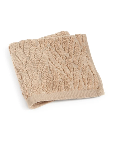 Hotel Collection Turkish Vestige Wash Towel, Created For Macy's Bedding In Sandstone