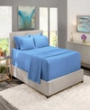 Nestl Bedding Extra Deep Pocket 4-pc. Sheet Set, Twin In Calm Blue