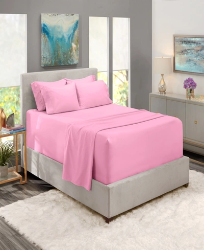Nestl Bedding Bedding 6 Piece Extra Deep Pocket Bed Sheet Set, California King In Lilac