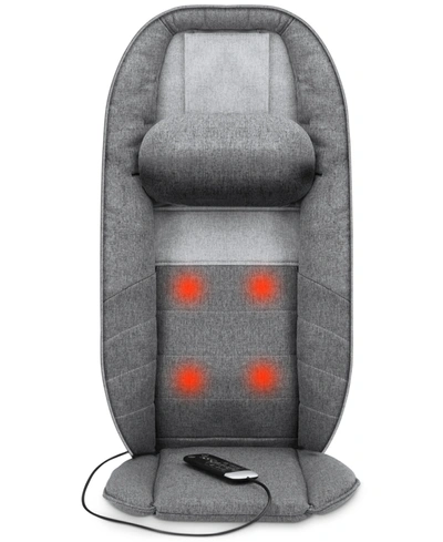 Homedics Total Recline Massage Cushion In Grey
