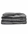 PUR AND CALM SILVADUR ANTIMICROBIAL PLUSH MINK 12LB WEIGHTED THROW, 48" X 72"