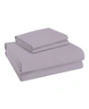 PURITY HOME SOLID 300 THREAD COUNT KING SHEET SET, 4 PIECES