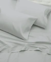 Purity Home 400 Thread Count Cotton Sateen 2 Pc Pillowcase Standard In Light Gray