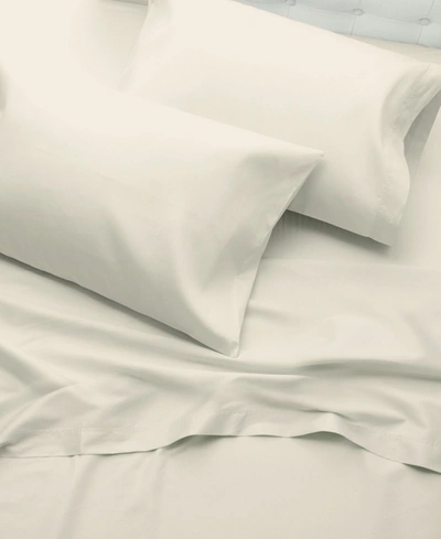 Purity Home 100% Cotton Percale 2 Pc Pillowcase Standard In Ivory