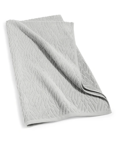 Hotel Collection Turkish Vestige Bath Towel, Created For Macy's In Steel