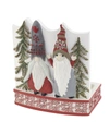 AVANTI CHRISTMAS GNOMES HOLIDAY RESIN TOOTHBRUSH HOLDER