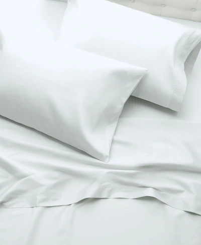 Purity Home Ultra-light Cool Crisp 100% Cotton Percale Pillowcase Pair, Standard In White