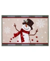 Avanti Friends Gather Holiday Printed Bath Rug, 20" X 30" In Multi