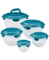 RACHAEL RAY NESTABLE 10-PC. FOOD-STORAGE SET