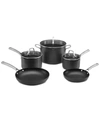 CALPHALON CLASSIC HARD-ANODIZED NONSTICK 8-PC. COOKWARE SET