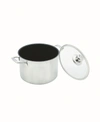 SWISS DIAMOND NONSTICK CLAD STOCK POT W/ LID