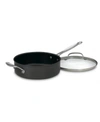 Cuisinart Chefs Classic Hard Anodized 5.5-qt. Saute Pan W/ Helper Handle And Cover In Nonstick Hard Anodized