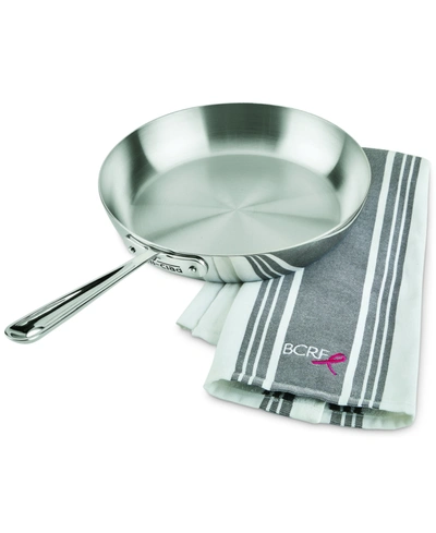 All-clad 11" French Skillet & Bcrf Towel In Silver