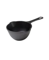 VICTORIA CAST IRON SAUCE PAN. 0.45QT SAUCE POT SEASONED