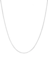 GIANI BERNINI GIANI BERNINI 20" HERRINGBONE CHAIN IN 18K GOLD OVER STERLING SILVER NECKLACE AND STERLING SILVER