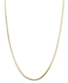 Giani Bernini 18 20 Herringbone Chain Necklaces In 18k Gold Plated Sterling Silver Sterling Silver Created For Mac