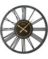 Seiko Bennett Wall Clock In Black