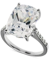 ARABELLA CUBIC ZIRCONIA OVAL RING IN STERLING SILVER (15-5/8 CT. T.W.)