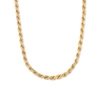 MACY'S ROPE LINK 26" CHAIN NECKLACE IN 18K GOLD-PLATED STERLING SILVER, 4MM