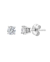 Effy Collection Effy Diamond (1/2 Ct. T.w.) Stud Earrings In 14k White Gold In White Gold