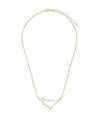 Sterling Forever Women's When Stars Align Constellation Necklace In 14k Gold Plate In K Gold Plated