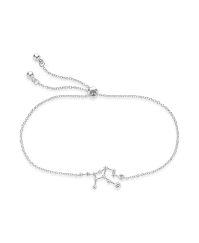 Sterling Forever Women's Virgo Constellation Bracelet In Virgo Silver