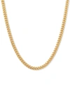 Giani Bernini Cuban Link 22" Chain Necklace In Sterling Silver Or 18k Gold-plated Over Sterling Silver In Gold Over Silver