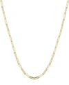 ESSENTIALS AND NOW THIS SILVER PLATE OR GOLD PLATE OVAL OPEN LINK 24" CHAIN
