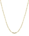 Essentials And Now This Silver Plate Or Gold Plate Oval Open Link 24" Chain In Gold
