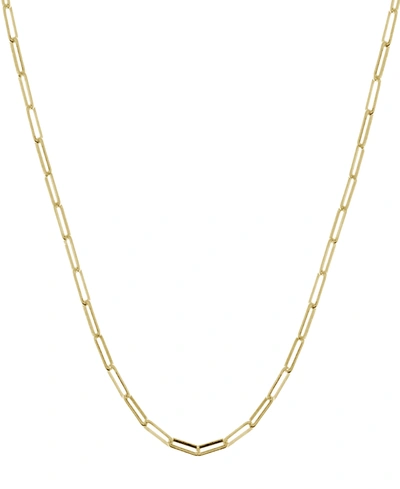 Essentials And Now This Silver Plate Or Gold Plate Oval Open Link 24" Chain