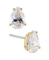 Eliot Danori Pear Cubic Zirconia Earring, Created For Macy's In Gold