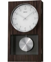 Seiko Pendulum & Chimes Wall Clock In Dark Brown