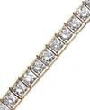 Macy's Diamond Bracelet (5 Ct. T.w.) In 10k Gold Or 10k White Gold In Yellow Gold