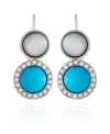 T Tahari Women's Summer Chic Dangle Earring In Silver