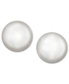 Belle De Mer Pearl Earrings, 14k Gold Cultured Freshwater Pearl Stud Earrings (5-1/2mm) In No Color